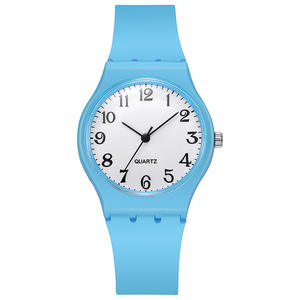 Reloj Mecánico Cómodo para Hombre, Suministro de Fábrica OEM, Esfera Redonda con Correa de Cuero, Caja Azul de Lujo - Product Image 1