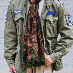 2025 OEM Wholesale Custom Retro Field <strong>Jacket</strong> <strong>Herringbone</strong> Distressed <strong>Jacket</strong> - Product Image 3