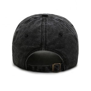2025 Fábrica al por mayor personalizado Unconstructred 6 Panel Cap Classic Cotton Ajustable Cap Dad Hat - Product Image 4