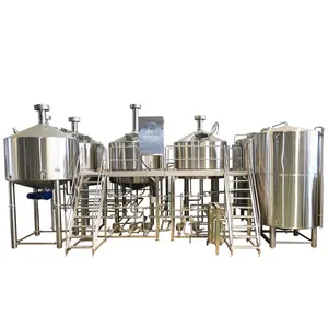 3000L Brewery Equipment Provided for Industrial Beer Brewing Business 3 4 Vessel Brewhouse 30HL Brewery System