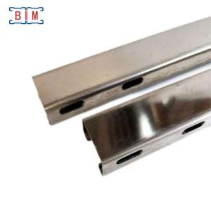 Unistrut C ช่อง1-5/8x1-5/8นิ้วผง12GA เคลือบ Q235มาตรฐาน <span class=keywords><strong>ASTM</strong></span> - Product Image 3