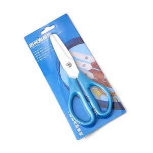 Ceramic <b>Kitchen</b> <b>Scissors</b> Blue Handle Rust Proof For Fruits Vegetables Cooking - Product Image 5