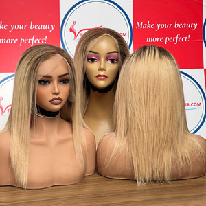 Perruques droites en os 100% extensions de cheveux humains perruque de cheveux bruts vietnamiens Swiss HD Lace Frontal 13x6 Vente en gros - Product Image 1