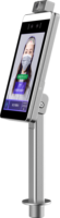 8-Zoll USB Aluminiumlegierung Gesichtserkennungs-Biometrie-Zeiterfassungsgerät mit Wärmebildfunktion und Mehrsprachenunterstützung