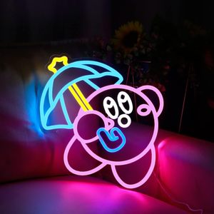 Enseigne néon LED Gaming Anime pour décoration murale, alimentée par USB, intensité réglable, pour salle de jeux - Product Image 1