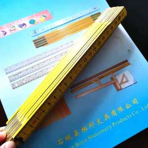 2 M Bằng Gỗ Có Thể Gập Lại Cai Trị Số Lượng Lớn Giá Thấp Bán Buôn OEM Tùy Chỉnh 2 Meter Kỹ Sư Gấp Bằng Gỗ Cai Trị Thiết Lập - Product Image 6