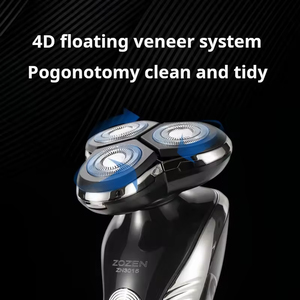 Rotary Shaver USB Rechargeable LED Display Waterproof <b>Touch</b> <b>Switch</b> Safety Lock Portable Electric Shaver for Home - Product Image 5
