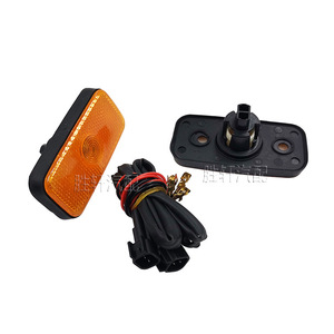 ไฟเลี้ยวด้านข้างฟอร์ดทรานซิทสีส้ม 12V พร้อมชุดสายไฟสำหรับรุ่นเอ็มเค 6 เอ็มเค 7 เปลี่ยนหลอดไฟเลี้ยว - Product Image 4