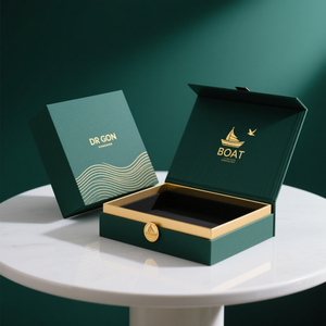 Caja de Papel Magnética de Alta Gama con Tapa Abatible ISO9001, Embalaje Personalizable <span class=keywords><strong>para</strong></span> el Día de San Valentín, <span class=keywords><strong>Cajas</strong></span> <span class=keywords><strong>para</strong></span> el Festival del Bote del Dragón - Product Image 5