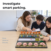 Système de gestion du stationnement intelligent, Modèle pédagogique STEM pour l'éducation, avec capteur Hall pour table de sable et contrôle du trafic IoT