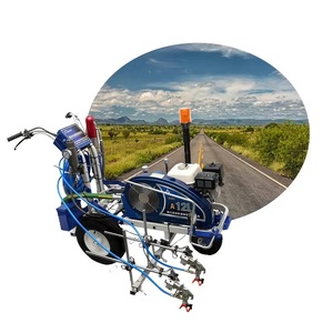 Macchina Segnaletica Stradale Manuale SHOWWAY con Motore Honda da 6.5HP, Spruzzatore <span class=keywords><strong>a</strong></span> Freddo ad Alta Efficienza, 160m/min, 11-25Mpa, 12L/Min - Product Image 5