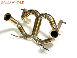 Escape Catback de Alto Flujo SPEEDWINNER para Lamborghini Aventador <span class=keywords><strong>LP770</strong></span>-<span class=keywords><strong>4</strong></span> SVJ, Escape de Titanio con Tubo Recto - Product Image 3