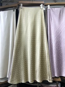 Nuova Gonna Midi Casual alla Moda con Motivo a <span class=keywords><strong>Pois</strong></span>, Stile Retrò, Chic da Donna con Vita Elastica - Product Image 6