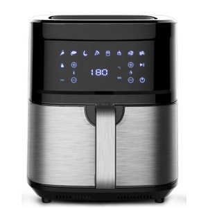 Freidora de Aire Caliente Digital 5.5L - 8.0L 4L, Cocina sin Aceite, 8 Programas Preestablecidos, Pantalla Táctil - Product Image 4