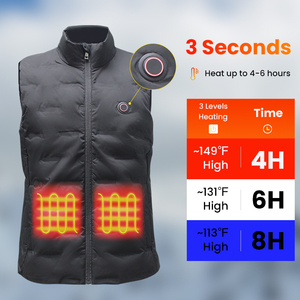 2025 3XL 5V 12V électrique 9 coussinets zones <span class=keywords><strong>gilet</strong></span> <span class=keywords><strong>chauffant</strong></span> hommes sans manches vestes Usb meilleure <span class=keywords><strong>batterie</strong></span> unisexe <span class=keywords><strong>gilet</strong></span> <span class=keywords><strong>chauffant</strong></span> - Product Image 2