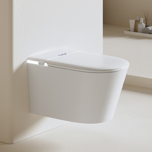 Inodoro Inteligente Suspendido <span class=keywords><strong>MUBI</strong></span> con Bidé, Calefacción en el Asiento, Sensor Inteligente, Diseño Moderno, Montado en la Pared - Product Image 5