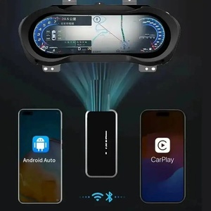 หน้าปัดเรือนไมล์ดิจิตอล LCD สำหรับรถยนต์มาเซราติ GT/GC Gran Turismo Quattroporte ปี 2004-2018 แผงหน้าปัดแสดงผลแบบหลายฟังก์ชั่น - Product Image 2