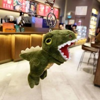 Poupée en peluche T-Rex de célébrité internet, style usine, mignonne, pour couple, pendentif de sac à dos, porte-clés, ornement suspendu