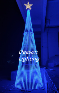 6M <strong>Pixel</strong> Customized Outdoor Lighted Giant <strong>Christmas</strong> <strong>Tree</strong> for Mall With <strong>LED</strong> Lights - Product Image 5