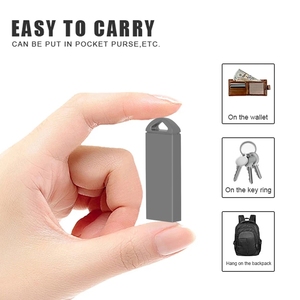 Mini clé USB en métal 2.0 1 Go 2 Go 4 Go 8 Go 16 Go 32 Go Clé mémoire Cadeau Stylo avec logo personnalisé Nouveau produit en stock - Product Image 4