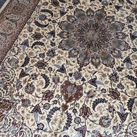 Bulk Order Available Vintage Cream Brown Floral Persian Modal Woven Carpets and Rugs for Sale 150*225cm