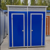 Toilettes mobiles écologiques durables de taille personnalisée, salle de bain préfabriquée extérieure en HDPE, design chinois pour camping