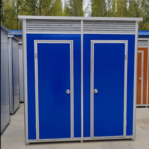 Baño Portátil Móvil de Tamaño Personalizado, Ducha Exterior Prefabricada, Estructura de Acero HDPE para Uso Público en Sitios de Camping - Product Image 2