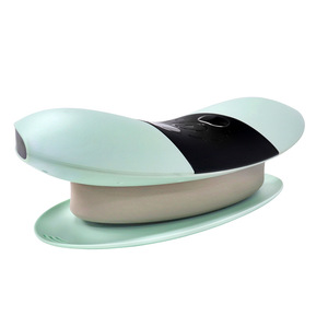 Masseur lombaire électrique Gladys avec chaleur et vibrations, 4 vitesses, fonctionne sur piles, appareil de massage de la taille - Product Image 1