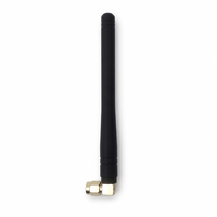 Antenne WiFi verticale à angle droit monopôle 2,4 GHz 2,5 dBi à gain élevé pour routeur PC adaptateur sans fil mâle RP-Male
