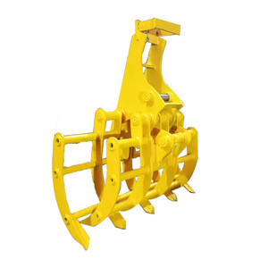 Grappin hydraulique multifonctionnel <span class=keywords><strong>pour</strong></span> excavatrices <span class=keywords><strong>de</strong></span> 6 à 40 tonnes avec rotation à 360 degrés et ouverture <span class=keywords><strong>de</strong></span> mâchoire <span class=keywords><strong>de</strong></span> 200 mm - Product Image 1