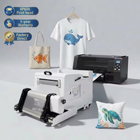 Imprimante DTF A3 XP600 directe usine, avec circuit d'encre blanche amélioré et sécheur vibrant tout-en-un, garantie 1 an