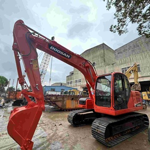 14 tấn sử dụng ban đầu Hàn Quốc doosan DX140 DX140 LC-9c DX 140 150 225 300 thủy lực Crawler Máy xúc với thấp giờ làm việc - Product Image 2