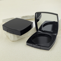 Nouveau bouton poudre Blush boîte vide faits saillants boîte en plastique conteneur diamètre intérieur 59mm matériaux d'emballage cosmétique