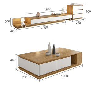 MDF Home Hotel <span class=keywords><strong>soggiorno</strong></span> grande capacità tv supporto da pavimento <span class=keywords><strong>parete</strong></span> <span class=keywords><strong>con</strong></span> tavolino set 2022 <span class=keywords><strong>soggiorno</strong></span> moderno - Product Image 5