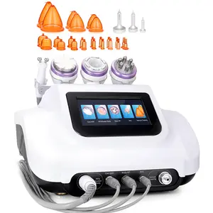 Fat burn weight loss face lift radio frequency rf vacuum cupping therapy cavitation machine 80k