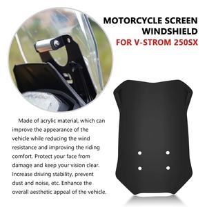 สปอยเลอร์บังลมหน้ารถมอเตอร์ไซค์ <span class=keywords><strong>Suzuki</strong></span> <span class=keywords><strong>V</strong></span>-<span class=keywords><strong>STROM</strong></span> 250SX ปี <span class=keywords><strong>2023</strong></span>-2025  ชิ้นส่วนบังลมใหม่ แผ่นกันลม  แผ่นบังลมแฟริ่ง - Product Image 4