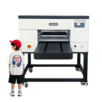Impresora DTG Industrial para Sublimación de Camisetas, Máquina de Impresión de 2 Estaciones con Cabezal de Impresión Dual de 4 Placas, Impresoras DTG en Venta