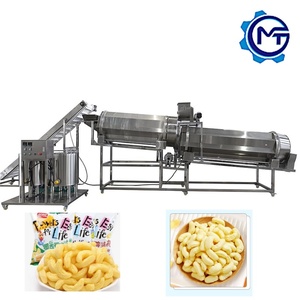 New Stainless Steel Simple Twin Screw Extruder High Productivity Large Capacity for <b>Corn</b> Sticks Puffs <b>Snack</b> Food Making Machine - Product Image 4