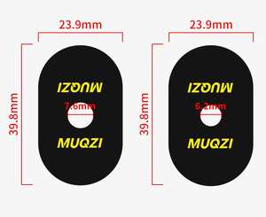 23118 bicicleta Presta Schrader válvula Protector Pad FV AV aire boquilla pegamento Junta carretera MTB bicicleta válvula pegatina - Product Image 6