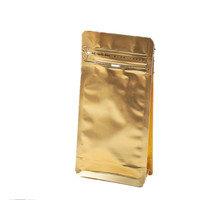 Sac à fermeture éclair personnalisé avec logo, qualité alimentaire, trou de suspension, fond plat, soufflet, impression sérigraphique, couleur personnalisée, épaisseur personnalisée