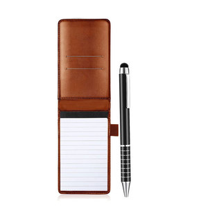 Agenda portable multifonction en cuir PU A7, mini poche, bureau, mémo, couverture rigide, porte-stylo, impression UV, planification quotidienne - Product Image 6
