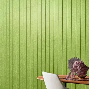 Recycled ECO Material 100% Pet Felt Polyester Fiber Acoustic Panel Mute Flame Resistant Wall Acoustic Panel Sheet Manufacture