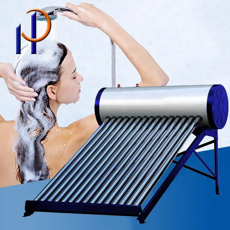 Large capacity 150L solar heater panel water heater system non pressurized solar gyser water heater