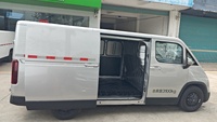 Fourgon électrique Foton Cavan LeFu, véhicule électrique certifié N1, 320 km d'autonomie, 8,4 m³ de capacité de chargement.