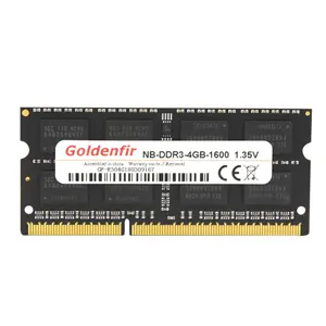 适用于笔记本电脑和台式机的Goldenfir NB/PC DDR3 8gb 1600MHz高效传输