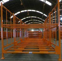 Étagère de stockage métallique démontable pour entrepôt frigorifique, logistique et empilage de palettes