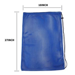 Bolsa de malla para equipo de snorkel, tamaño grande 18" x 27", mochila de buceo de malla para aletas y equipo de natación - Product Image 2