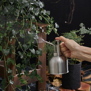 250มิลค่ะมินิสแตนเลสซาตินเงิน,ชุบโครเมี่ยมสีโลหะหมอกเครื่องพ่นสารเคมีหัวขวดน้ำ - Product Image 2