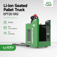 Chariot élévateur électrique de 2 tonnes utilisable en intérieur et en extérieur, vente directe d'usine, batterie au lithium
