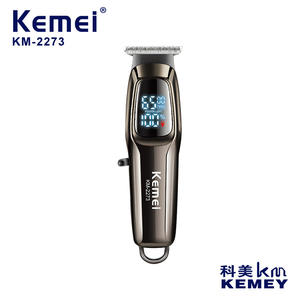 เครื่องตัดผมดิจิตอลระดับมืออาชีพ Kemei รุ่น KM-2273 มอเตอร์ไร้แปรงถ่าน 7000-9000 รอบต่อนาที ชาร์จผ่าน USB ตัวเครื่องโลหะ - Product Image 1